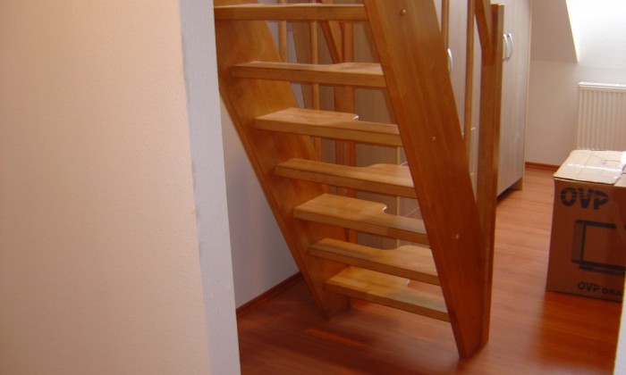 Výměna schodiště Okal